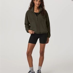 Women's Aspen Half Zip in Olive